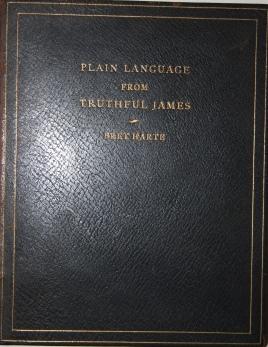 Seller image for Plain Language from Truthful James. The Heathen Chinee . . . for sale by White Fox Rare Books, ABAA/ILAB