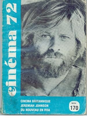 CINÉMA 72. Nº 170 - Novembre 1972