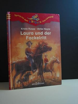 Bild des Verkufers fr Laura und der Fackelritt. Krista Ruepp. Mit Bildern von Ulrike Heyne, Spring mit dem Knguru zum Lesespa : Erste Geschichten zum Selberlesen zum Verkauf von Antiquariat-Fischer - Preise inkl. MWST