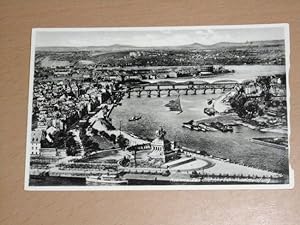 AK / Postkarte Koblenz. Das deutsche Eck - Moselmündung