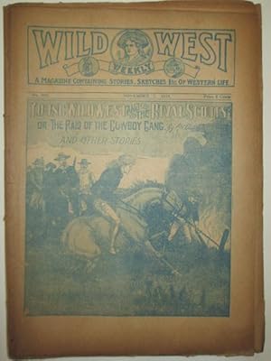 Wild West Weekly. No. 890. November 7, 1919. Young Wild West and the Rival Scouts; or the Raid of...