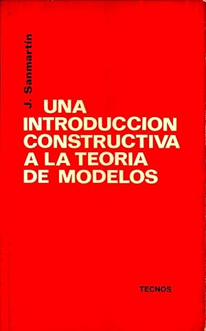 Imagen del vendedor de Una Introduccion Constructiva a La Teoria De Modelos a la venta por Livro Ibero Americano Ltda