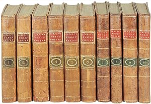 The History of the Decline and Fall of the Roman Empire. 10 volumes