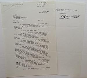 Typed Letter Signed by Margaret Mitchell's brother Stephens