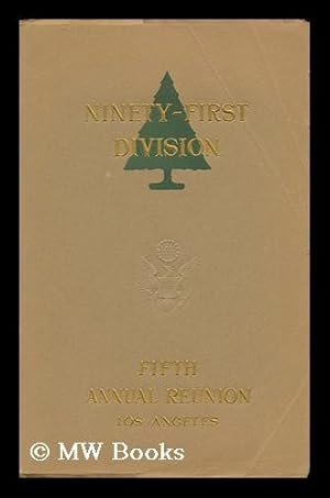 Seller image for Fifth Annual Reunion, Ninety-First Division, September 27-28, 1924, Los Angeles, Cal. , Souvenir Program for sale by MW Books