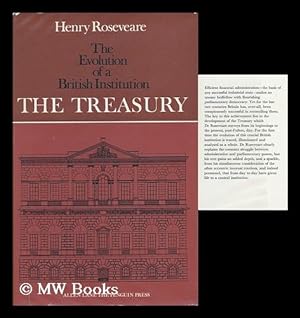 Immagine del venditore per The Treasury: the Evolution of a British Institution venduto da MW Books
