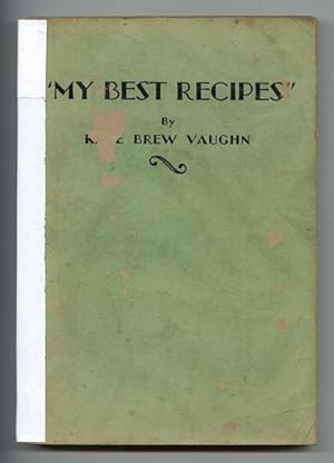 Imagen del vendedor de My Best Recipes a la venta por cookbookjj