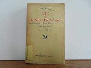 Vie de Henry Brulard