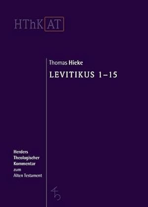 Immagine del venditore per Levitikus. .1 : 1-15 venduto da AHA-BUCH GmbH