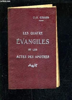 Seller image for LES QUATRE EVANGILES ET LES ACTES DES APOTRES/3E EDITION. for sale by Le-Livre