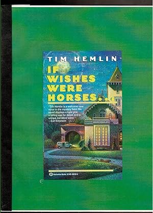 Immagine del venditore per IF WISHES WERE HORSES. venduto da Circle City Books