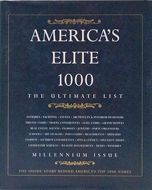 Bild des Verkufers fr America's Elite 1000: the Ultimate List zum Verkauf von Bohemian Bookworm