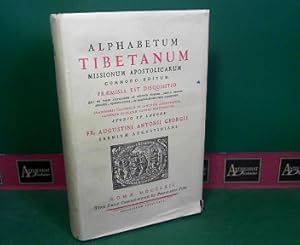 Alphabetum Tibetanum - missionum apostolicarum commodo editum : praemissa est disquisitio qua de ...