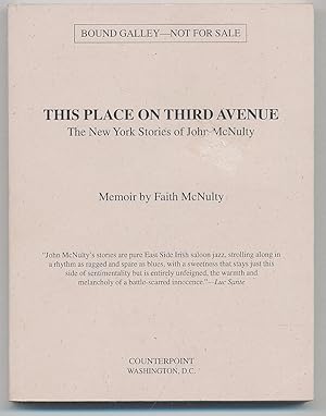 Bild des Verkufers fr This Place on Third Avenue zum Verkauf von Between the Covers-Rare Books, Inc. ABAA