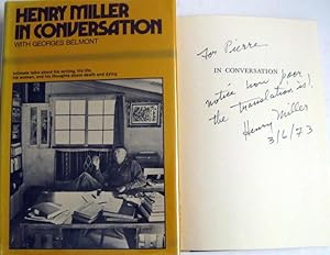 Seller image for Henry Miller in conversation with Georges Belmont for sale by Trilby & Co. Books