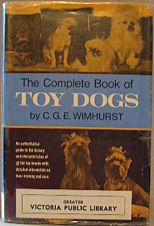 THE COMPLETE BOOK OF TOY DOGS
