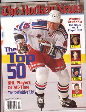Imagen del vendedor de The Top 50 NHL Hockey Players of All Time - The Hockey News - Collector's Issue a la venta por Nessa Books
