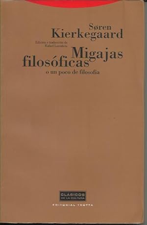 Immagine del venditore per Migajas Filosficas o un Poco de Filosofa venduto da Livro Ibero Americano Ltda