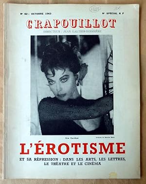 Bild des Verkufers fr Crapouillot. Numro Spcial; L'Erotisme et sa rpression: dans les arts, les lettres et le cinma. N62 zum Verkauf von librairie sciardet