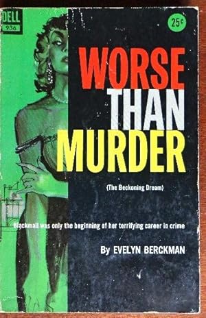 Seller image for Worse Than Murder for sale by Canford Book Corral