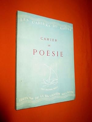 Imagen del vendedor de Les Cahiers du Rhne N2. Cahier de Posie. a la venta por Dj Jadis