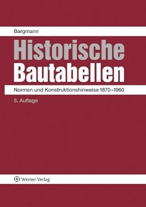 Seller image for Historische Bautabellen for sale by Rheinberg-Buch Andreas Meier eK