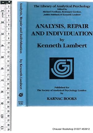 Bild des Verkufers fr Analysis, Repair and Individuation zum Verkauf von Chaucer Bookshop ABA ILAB