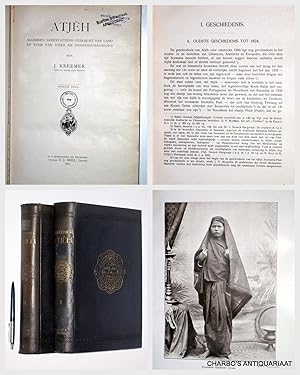 Seller image for Atjeh. Algemeen samenvattend overzicht van land en volk van Atjeh en onderhoorigheden. (2 vol. set). for sale by Charbo's Antiquariaat
