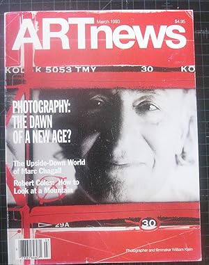 Imagen del vendedor de ARTnews March, 1993 (William Klein Cover) a la venta por 246 Books