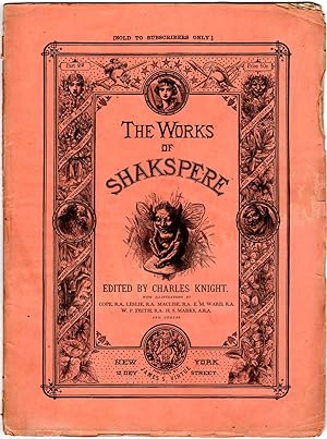 Image du vendeur pour The Works of Shakspere (sic) Edited by Charles Knight. King Henry VI-Part II-ActI-ActV. Virtue & Yorston edition. mis en vente par Singularity Rare & Fine