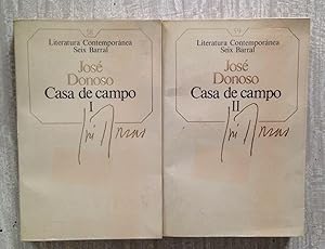 Seller image for CASA DE CAMPO. 2 TOMOS for sale by Librera Sagasta