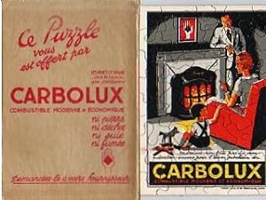 Puzzle Publicitaire Carbolux [Mines de Bruay, Pas de Calais].