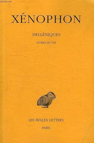 Bild des Verkufers fr HELLENIQUES, TOME II (LIVRES IV-VII) zum Verkauf von Le-Livre
