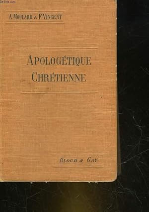 Seller image for APOLOGETIQUE CHRETIENNE for sale by Le-Livre