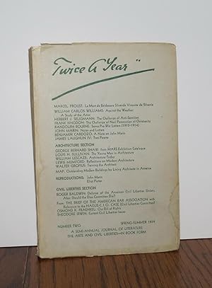 Seller image for Twice a Year. Number Two, Spring - Summer 1939 for sale by The Reluctant Bookseller