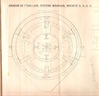 Bulletin Technologique . Septembre 1893 N° 9 - Constructions Métalliques - Pont Droit Reposant Li...