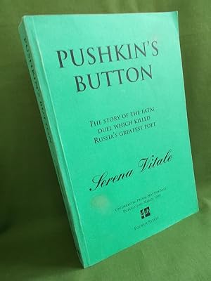 Bild des Verkufers fr Pushkin's Button (Uncorrected Proof) zum Verkauf von Jeff 'n' Joys Quality Books