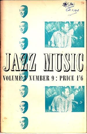 JAZZ MUSIC: Volume 3, No. 9, 1948 (Jazz Music Magazine incorporating Jazz Tempo and Discography)