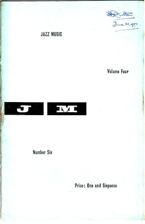 JAZZ MUSIC: Volume 4, No. 6, 1951 (Jazz Music Magazine incorporating Jazz Tempo and Discography)