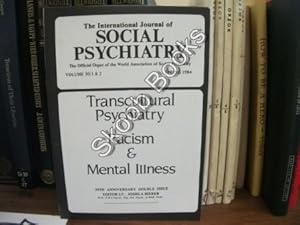 Imagen del vendedor de The International Journal of Social Psychiatry: Volume 30/1 & 2, Spring 1984 a la venta por PsychoBabel & Skoob Books