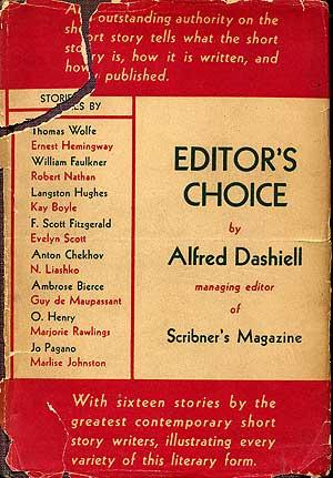 Bild des Verkufers fr Editor's Choice zum Verkauf von Between the Covers-Rare Books, Inc. ABAA