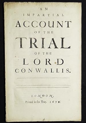 An Impartial Account of the Trial of Lord Conwallis [sic]