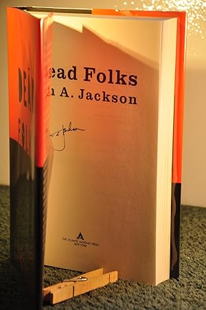 Seller image for Dead Folks: a Detective Sergeant Mulheisen Mystery **SIGNED** for sale by Longs Peak Book Company