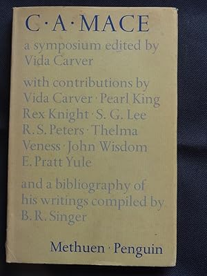 Imagen del vendedor de C.A.MACE. A SYMPOSIUM a la venta por Douglas Books