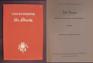 Imagen del vendedor de Die Droste - Eine Novelle um Annette von Droste-Hlshoff - Gedichte a la venta por Buchantiquariat Uwe Sticht, Einzelunter.