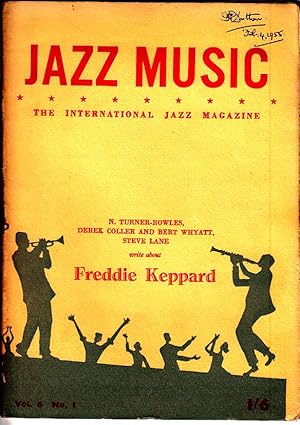 JAZZ MUSIC: Vol 6, No. 1, 1954: FREDDIE KEPPARD by Normand Turner-Rowles (The International Jazz ...