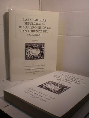 Imagen del vendedor de Las Memorias Sepulcrales de los Jernimos de San Lorenzo del Escorial ( 2 Vols.) a la venta por Librera Antonio Azorn