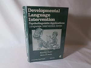 Imagen del vendedor de Developmental Language Intervention Psycholinguistic Applications a la venta por Books Again