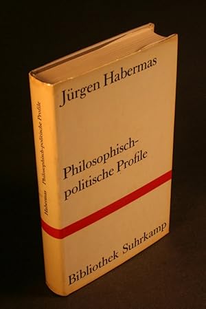 Bild des Verkufers fr Philosophisch-politische Profile. zum Verkauf von Steven Wolfe Books