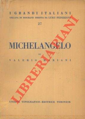 Bild des Verkufers fr Michelangelo. zum Verkauf von Libreria Piani